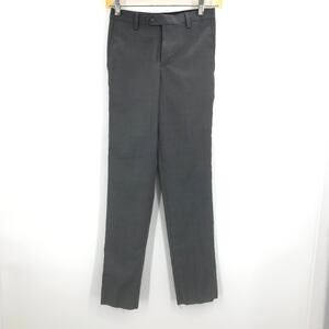 Michael Kors Gray Straight Leg Dress Pant Mid Rise Button Fly & Zip Size 10